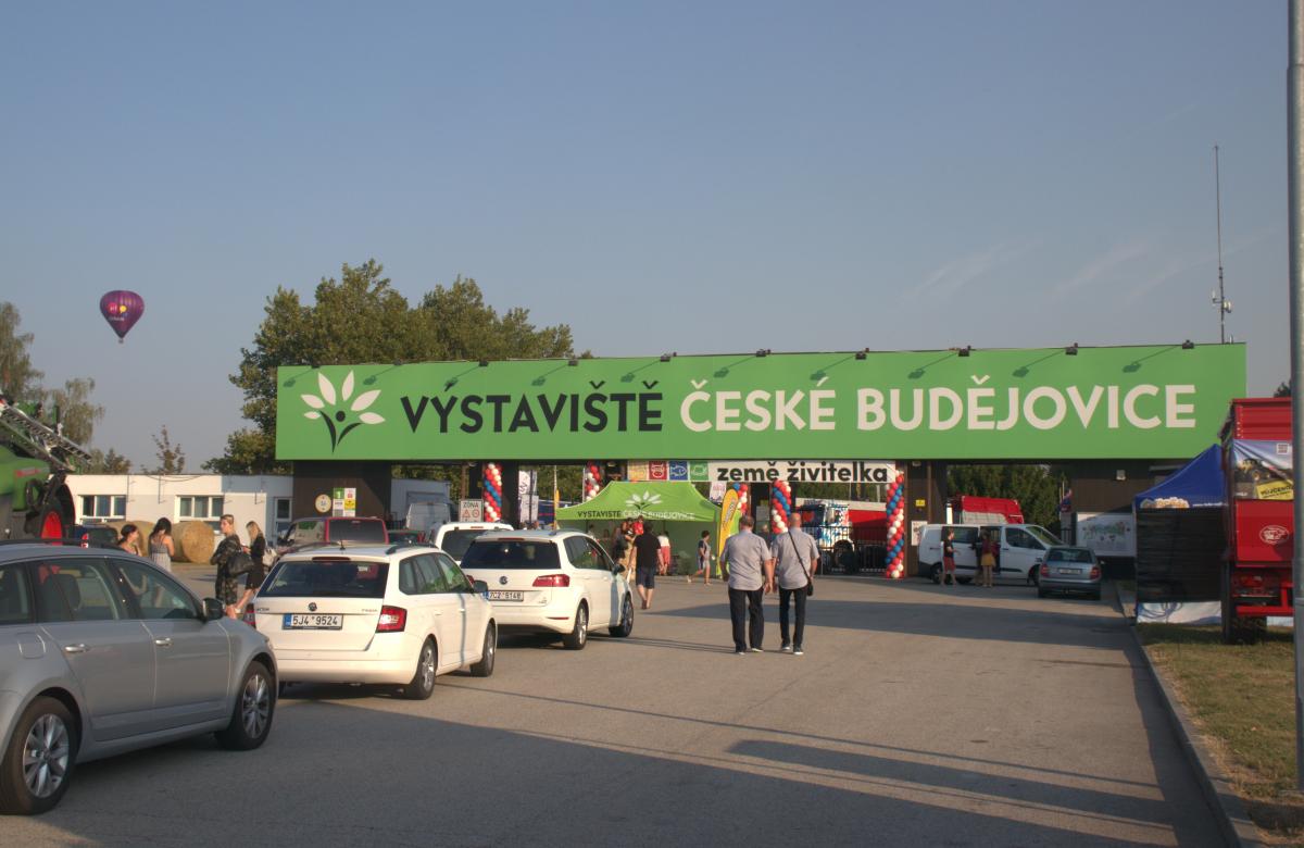 brána výstaviště ČB