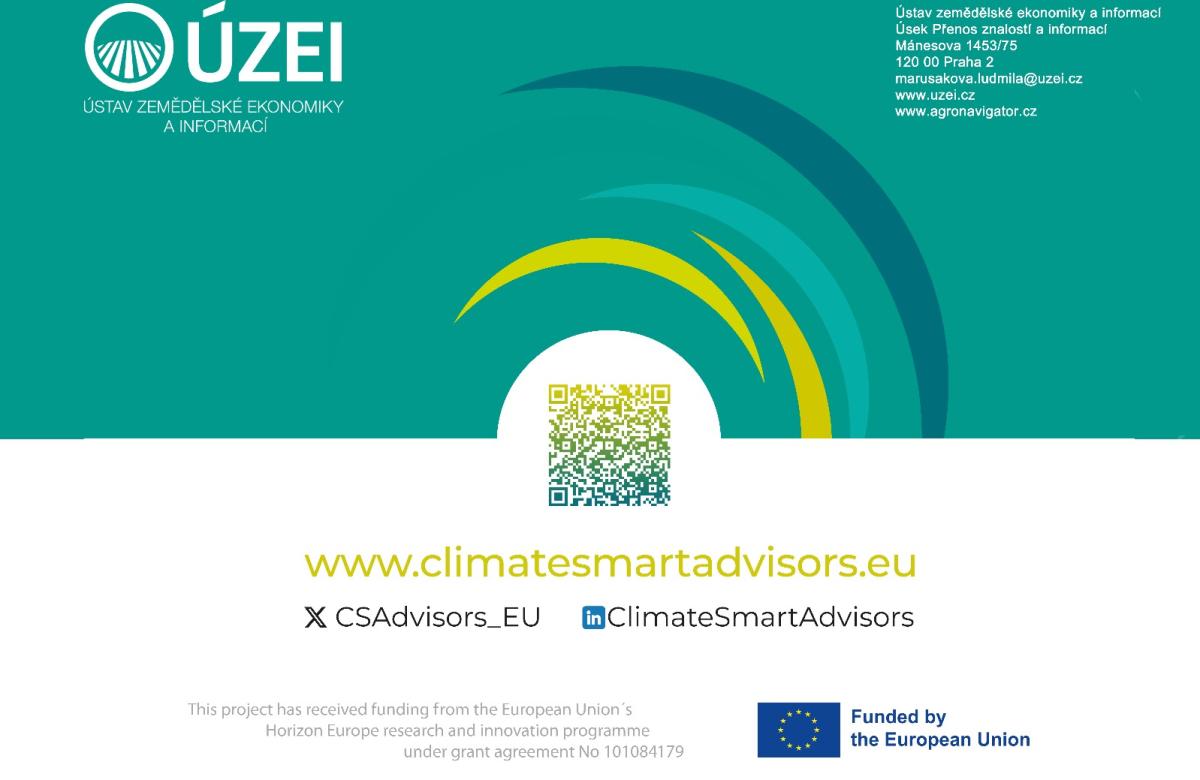 Mezinárodní projekt Climate Smart Advisors