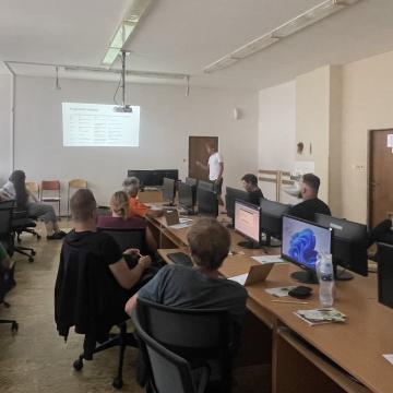 Dopolední program s daty. Foto: ÚZEI.
