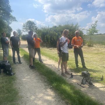 Odpolední blok s letovými demonstracemi. Foto: ÚZEI.